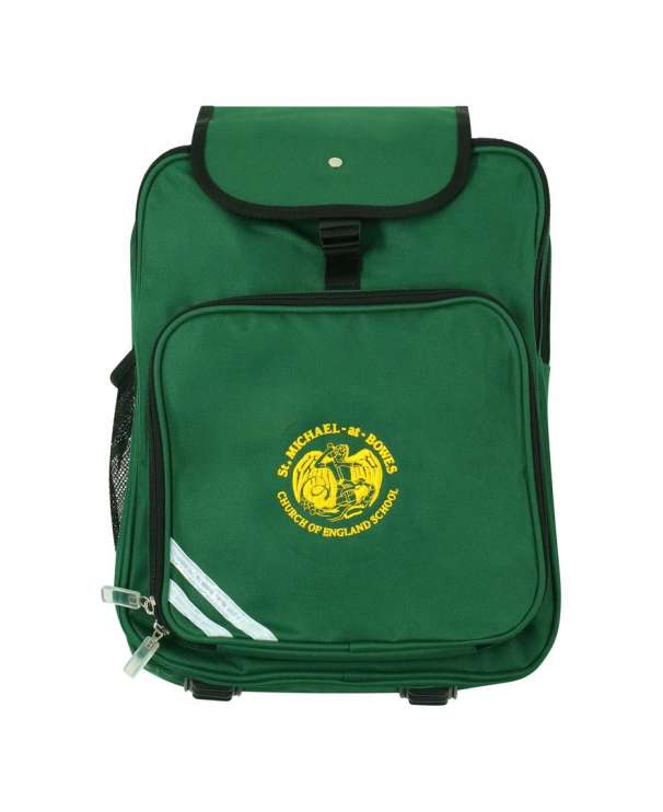 Junior Backpack with Emb Logo